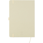 A5-Notizbuch mit Einband aus recyceltem Karton und liniertem Papier farbe hellgrün erste Ansicht