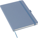 A5-Notizbuch mit Einband aus recyceltem Karton und liniertem Papier dritte Ansicht