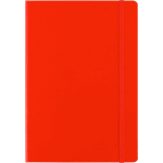 A5-Notizbuch aus Karton mit Gummibandverschluss und liniertem Papier dritte Ansicht