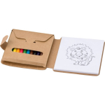Malset aus Karton mit Buntstiften und Kindermotiven fünfte Ansicht