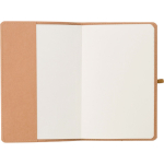 A5-Notizbuch aus waschbarem Kraftpapier, flexibles Design, liniert dritte Ansicht