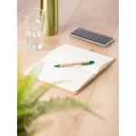 A5-Notizbuch aus waschbarem Kraftpapier, flexibles Design, liniert siebte Ansicht