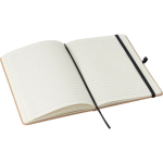 Recyceltes Kunstleder-Notizbuch A5 mit Lesezeichen, liniert sechste Ansicht