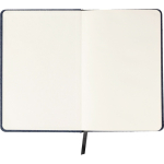 Notizbuch A5 aus Jeansstoff im Casual-Look, linierte Seiten dritte Ansicht