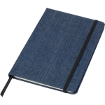Notizbuch A5 aus Jeansstoff im Casual-Look, linierte Seiten fünfte Ansicht
