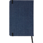 Notizbuch A5 aus Jeansstoff im Casual-Look, linierte Seiten sechste Ansicht
