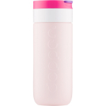 Edelstahl-Thermobecher mit Anti-Tropf-Mechanismus Dopper 400 ml farbe rosa dritte Ansicht