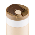 Edelstahl-Thermobecher mit Anti-Tropf-Mechanismus Dopper 400 ml farbe hellbraun siebte Ansicht