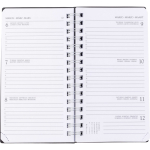 Taschenkalender mit Wochenübersicht und FSC®-Zertifizierung zweite Ansicht