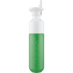 Edelstahlflasche mit Trinkhalm Dopper Original 450 ml farbe grün erste Ansicht