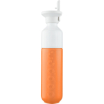 Edelstahlflasche mit Trinkhalm Dopper Original 450 ml farbe orange erste Ansicht