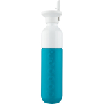Edelstahlflasche mit Trinkhalm Dopper Original 450 ml farbe bondi blau erste Ansicht