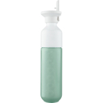 Edelstahlflasche mit Trinkhalm Dopper Original 450 ml farbe hellgrün erste Ansicht