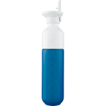 Edelstahlflasche mit Trinkhalm Dopper Original 450 ml farbe dunkelblau erste Ansicht