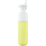 Edelstahlflasche mit Trinkhalm Dopper Original 450 ml farbe hellgelb erste Ansicht