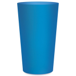 Wiederverwendbarer Kunststoffbecher in Farben, spülmaschinengeeignet, in Europa hergestellt, 300 ml farbe blau