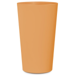 Wiederverwendbarer Kunststoffbecher in Farben, spülmaschinengeeignet, in Europa hergestellt, 300 ml farbe orange