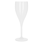 Wiederverwendbares Champagnerglas aus Tritan®-Kunststoff, hergestellt in der EU, 160 ml farbe weiß