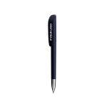 Nachfüllbarer Kunststoffkugelschreiber mit schwarzer Tinte Super Clip Soft BIC® Ansicht mit Druckbereich