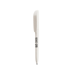 Drehbarer, Biologisch abbaubarer Kugelschreiber mit blauer Schrift Super Clip Origin BIC® Ansicht mit Druckbereich