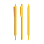 Kugelschreiber aus Kunststoff mit Klickmechanismus und blauer Tinte Clic Stic BIC® farbe gelb