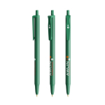 Kugelschreiber aus Kunststoff mit Klickmechanismus und blauer Tinte Clic Stic BIC® farbe grün