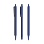 Kugelschreiber aus Kunststoff mit Klickmechanismus und blauer Tinte Clic Stic BIC® farbe marineblau