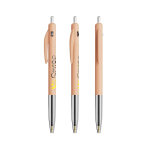 Einziehbarer, ergonomischer Kugelschreiber aus Kunststoff mit blauer Tinte BIC® farbe pastellorange