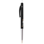 Einziehbarer, ergonomischer Kugelschreiber aus Kunststoff mit blauer Tinte BIC®