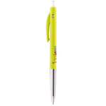 Einziehbarer, ergonomischer Kugelschreiber aus Kunststoff mit blauer Tinte BIC®