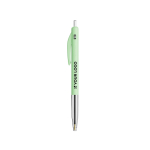 Einziehbarer, ergonomischer Kugelschreiber aus Kunststoff mit blauer Tinte BIC® Ansicht mit Druckbereich