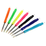 Kunststoff-Kugelschreiber im Druckmechanismus-Stil mit schwarzer Schreibfarbe M10® Clic BIC® Ansicht von hinten