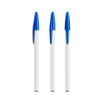 Kugelschreiber aus Kunststoff mit klassischer Kappe und schwarzer Tinte Style BIC®
