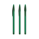Kugelschreiber aus Kunststoff mit klassischer Kappe und schwarzer Tinte Style BIC®