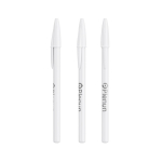 Kugelschreiber aus Kunststoff mit klassischer Kappe und blauer Schrift Style BIC®