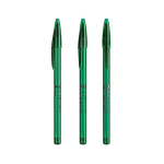 Kugelschreiber aus Kunststoff mit klassischer Kappe und blauer Schrift Style BIC®