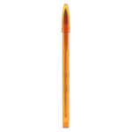 Kugelschreiber aus Kunststoff mit klassischer Kappe und blauer Schrift Style BIC®