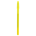Kugelschreiber aus Kunststoff mit klassischer Kappe und blauer Schrift Style BIC®