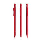 Nachfüllbarer Druckbleistift aus Kunststoff mit Radierer und 2 enthaltenen Minen 0,7 mm BIC® farbe rot