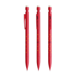Nachfüllbarer Druckbleistift aus Kunststoff mit Radierer und 2 enthaltenen Minen 0,7 mm BIC® farbe rot