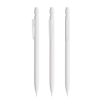 Nachfüllbarer Druckbleistift aus Kunststoff mit Radierer und 2 enthaltenen Minen 0,7 mm BIC® farbe weiß