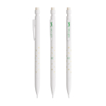 Nachfüllbarer Druckbleistift aus Kunststoff mit Radierer und 2 enthaltenen Minen 0,7 mm BIC® farbe weiß