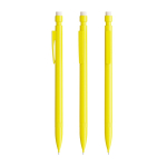 Nachfüllbarer Druckbleistift aus Kunststoff mit Radierer und 2 enthaltenen Minen 0,7 mm BIC® farbe gelb