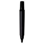 Permanentmarker aus recyceltem Kunststoff mit schwarzer Tinte BIC® farbe schwarz