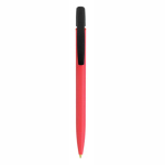 BIC®-Kugelschreiber mit zu 100 % Biologisch abbaubarem Schaft und blauer Tinte farbe rot