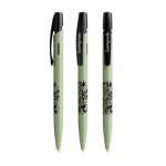 BIC®-Kugelschreiber aus 100 % Biologisch abbaubarem Material mit schwarzer Tinte farbe grün