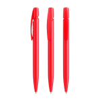 Kugelschreiber aus Kunststoff mit ergonomischem Griff und schwarzer Tinte BIC® farbe rot