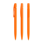 Kugelschreiber aus Kunststoff mit ergonomischem Griff und schwarzer Tinte BIC® farbe orange