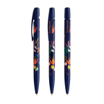 Kugelschreiber aus Kunststoff mit ergonomischem Griff und schwarzer Tinte BIC® farbe marineblau