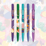 Kugelschreiber aus Kunststoff mit ergonomischem Griff und schwarzer Tinte BIC®